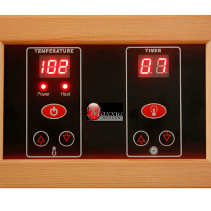 Maxxus "Bellevue" 3 Person Near Zero EMF FAR IR Sauna (MX-J306-01-ZF)