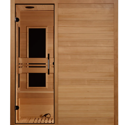 Maxxus "S-Line" 3 Person Ultra Low EMF FAR IR Sauna (MX-S306-01 ELITE)