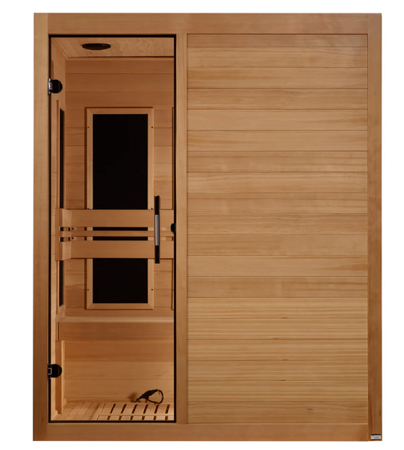 Maxxus "S-Line" 3 Person Ultra Low EMF FAR IR Sauna (MX-S306-01 ELITE)