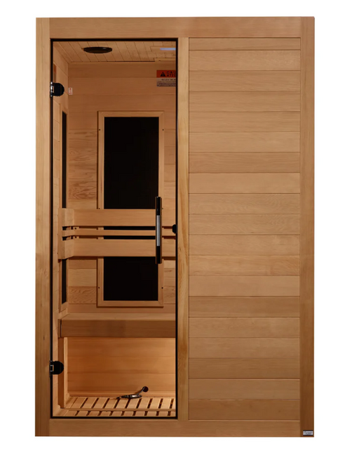 Maxxus "S-Line" 2 Person Ultra Low EMF FAR IR Sauna (MX-S206-01 ELITE)