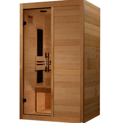 Maxxus "S-Line" 2 Person Ultra Low EMF FAR IR Sauna (MX-S206-01 ELITE)