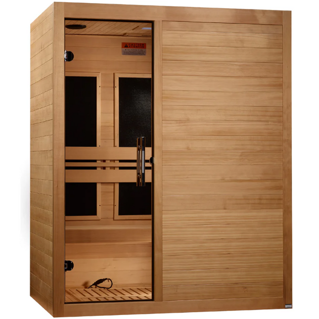 Maxxus "S-Line" 3 Person Low EMF FAR IR Sauna (MX-S306-01)