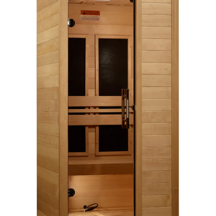 Maxxus "S-Line" 1 Person Low EMF FAR IR Sauna (MX-S106-01)