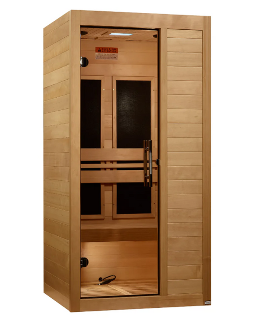 Maxxus "S-Line" 1 Person Low EMF FAR IR Sauna (MX-S106-01)
