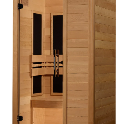 Maxxus "S-Line" 1 Person Low EMF FAR IR Sauna (MX-S106-01)