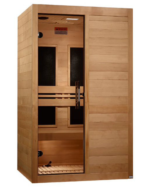 Maxxus "S-Line" 2 Person Low EMF FAR IR Sauna (MX-S206-01)