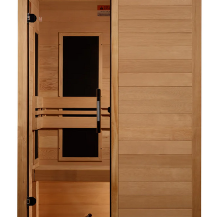 Maxxus "S-Line" 2 Person Low EMF FAR IR Sauna (MX-S206-01)