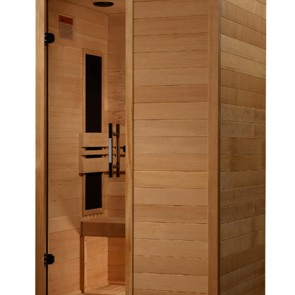 Maxxus "S-Line" 2 Person Low EMF FAR IR Sauna (MX-S206-01)