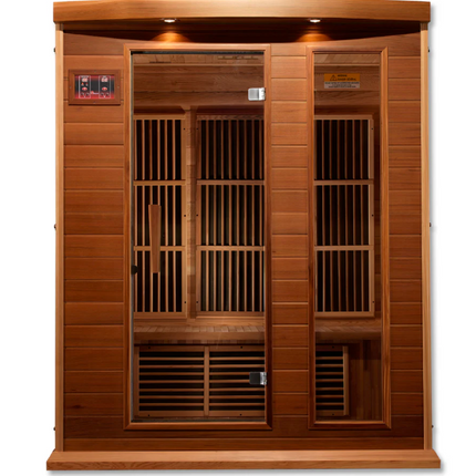 Maxxus 3 Person Low EMF FAR IR Sauna (MX-K306-01-CED)