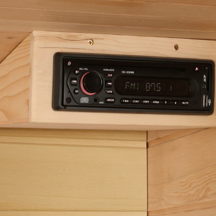 Maxxus 3 Person Low EMF FAR IR Sauna (MX-K306-01-CED)