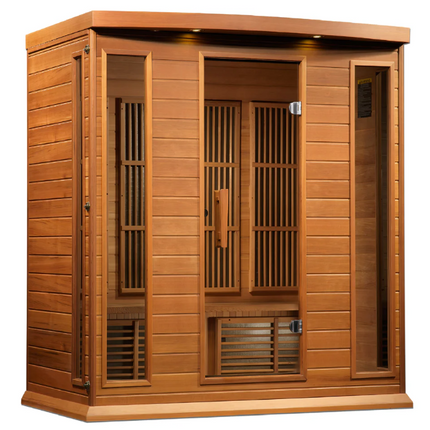 Maxxus 4 Person Low EMF FAR IR Sauna (MX-K406-01-CED)