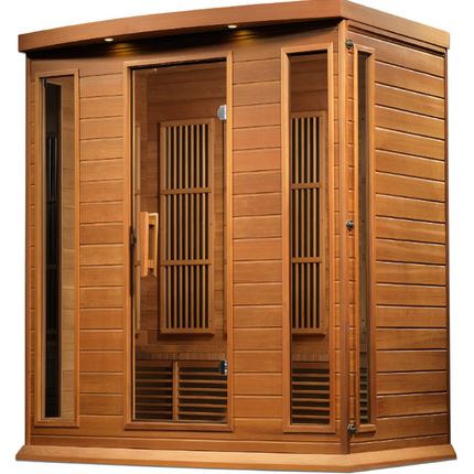 Maxxus 4 Person Low EMF FAR IR Sauna (MX-K406-01-CED)