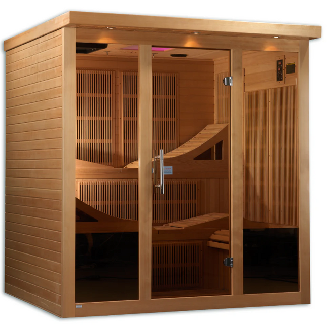 Golden Designs "Monaco" Near Zero EMF Far IR Sauna (GDI-6996-01 Elite)