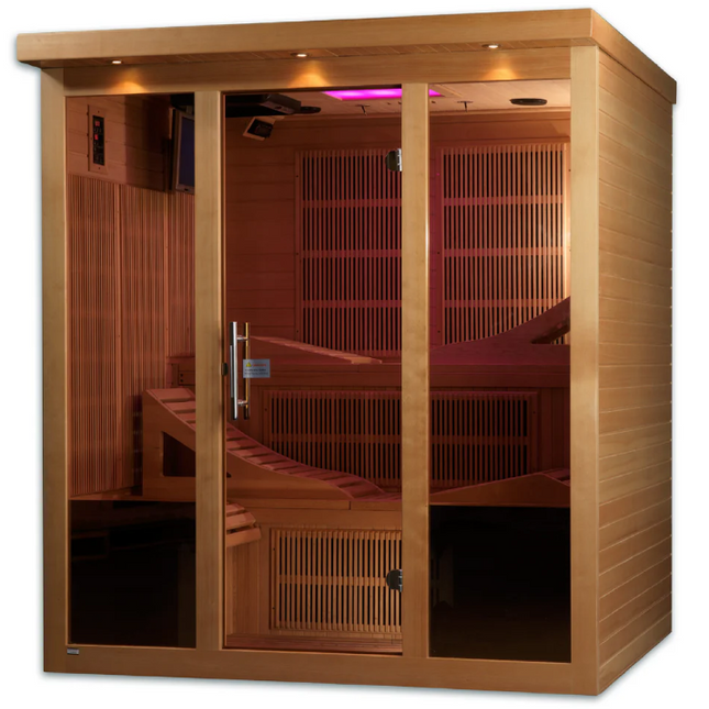 Golden Designs "Monaco" Near Zero EMF Far IR Sauna (GDI-6996-01 Elite)