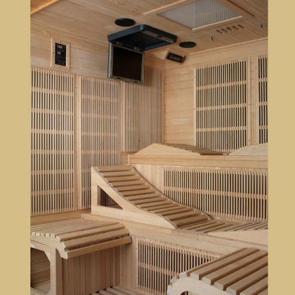 Golden Designs "Monaco" Near Zero EMF Far IR Sauna (GDI-6996-01 Elite)