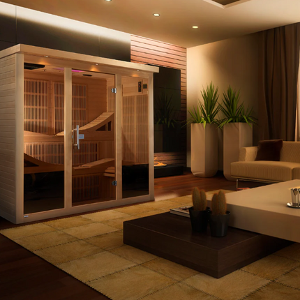 Golden Designs "Monaco" Near Zero EMF Far IR Sauna (GDI-6996-01 Elite)
