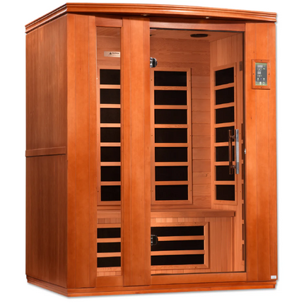 Dynamic "Lugano" 3 Person Low EMF Far IR Sauna (DYN-6336-02)