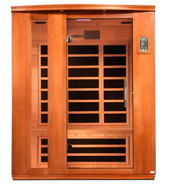 Dynamic "Lugano" 3 Person Low EMF Far IR Sauna (DYN-6336-02)