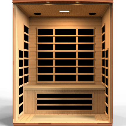 Dynamic "Lugano" 3 Person Low EMF Far IR Sauna (DYN-6336-02)