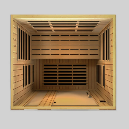 Dynamic "Lugano" 3 Person Low EMF Far IR Sauna (DYN-6336-02)