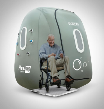 OXYREVO wheelchair Hyperbaric Chamber Heal 40